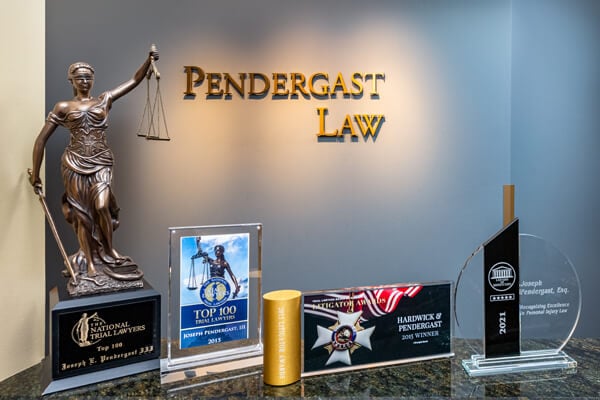 Photo of Pendergast Law's awards and recognition