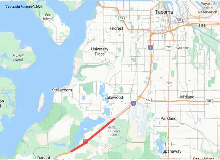 Dangerous Car Accidents in Southwest Tacoma on I-5